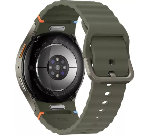 Смарт-часы Samsung Galaxy Watch 7 LTE 40мм 1.3" Super AMOLED корп.зеленый рем.зеленый (SM-L305FZGACAU)