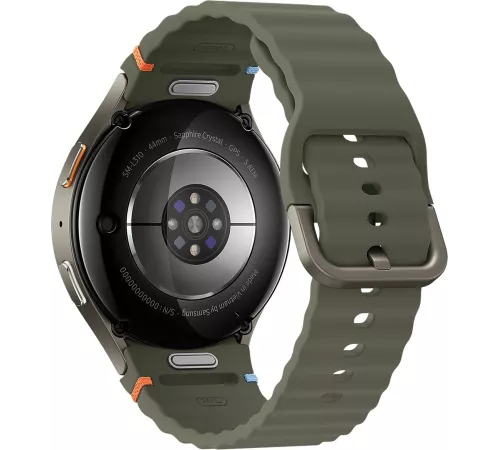 Смарт-часы Samsung Galaxy Watch 7 LTE 44мм 1.5" Super AMOLED корп.зеленый рем.зеленый (SM-L315FZGACAU)