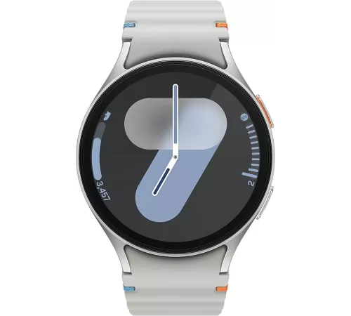 Смарт-часы Samsung Galaxy Watch 7 LTE 44мм 1.5" Super AMOLED корп.серебристый рем.серебристый (SM-L315FZSACAU)