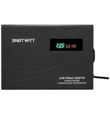 Стабилизатор напряжения Smartwatt TRIAC 500TW 500ВА черный
