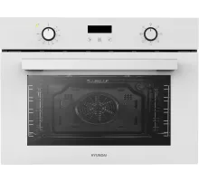 Духовой шкаф Электрический Hyundai HEO 64512 WG стекло белое