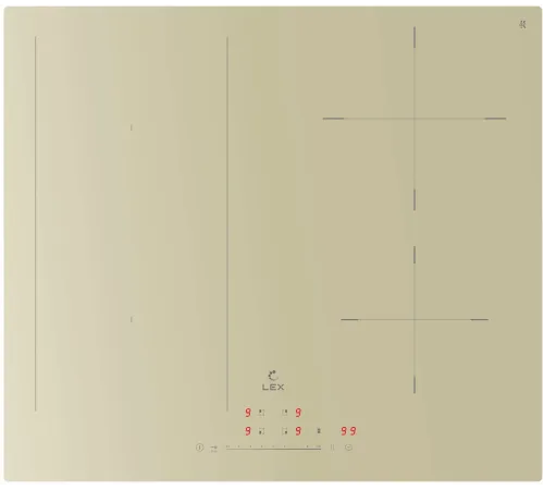 Индукционная варочная поверхность Lex EVI 641A IV слоновая кость Индукционная варочная поверхность Lex EVI 641A IV слоновая кость
