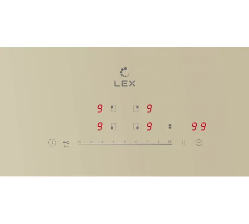 Индукционная варочная поверхность Lex EVI 641A IV слоновая кость Индукционная варочная поверхность Lex EVI 641A IV слоновая кость