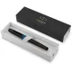 Ручка перьев. Parker IM Vibrant Rings F315 (2172858) Marine Blue PVD F сталь нержавеющая подар.кор.