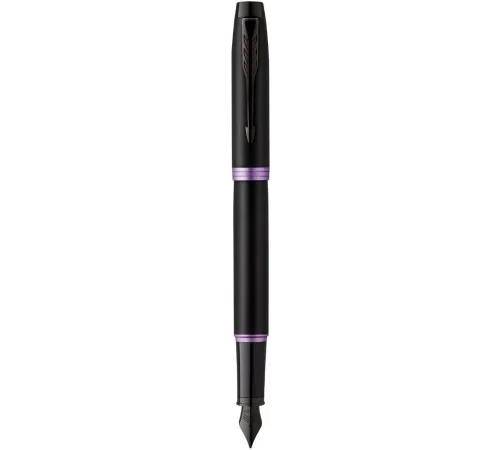 Ручка перьев. Parker IM Vibrant Rings F315 (2172948) Amethyst Purple PVD сталь нержавеющая F подар.кор. Ручка перьев. Parker IM Vibrant Rings F315 (2172948) Amethyst Purple PVD сталь нержавеющая F подар.кор.