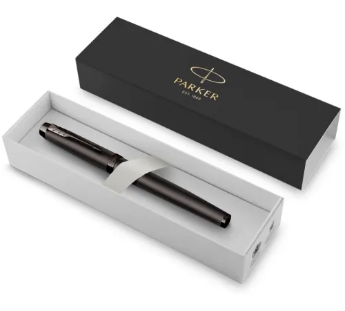 Ручка перьев. Parker IM Monochrome F328 (2172958) Bronze PVD F сталь нержавеющая подар.кор.