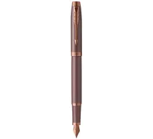 Ручка перьев. Parker IM Monochrome F328 (2190511) Burgundy PVD F сталь нержавеющая подар.кор.