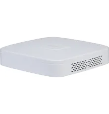 DAHUA DHI-NVR4116-4KS3 16-канальный IP-видеорегистратор 4К и Smart H.265+, входящий поток до 80Мбит/с, 1 SATA III о 6Тбайт