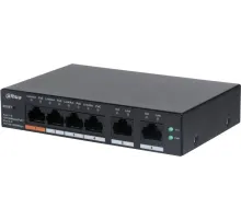 Коммутатор Dahua DH-CS4006-4ET-60 2xКомбо(1000BASE-T/SFP) управляемый