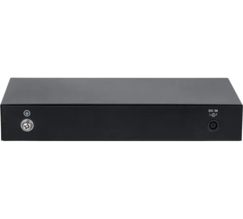 DAHUA DH-CS4010-8ET-60 8-портовый PoE коммутатор с функцией облачного управления L2, 8xRJ45 100Mb PoE, 2xRJ45 1Gb (uplink), суммарно 60Вт, коммутация 4.8 Гб, MAC-таблица 8К, металл