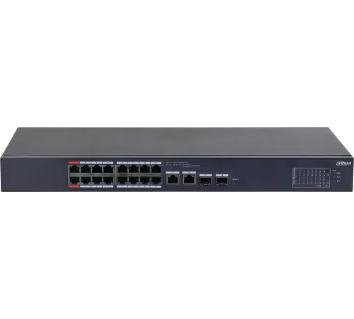 Коммутатор Dahua DH-CS4218-16ET-240 2xКомбо(1000BASE-T/SFP) управляемый