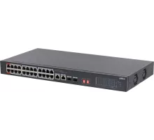 Коммутатор Dahua DH-S3226-24ET-375 2xКомбо(1000BASE-T/SFP) неуправляемый