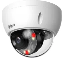 DAHUA DH-IPC-HDBW2449EP-S-IL-0360B Уличная купольная IP-видеокамера Smart Dual Light с ИИ 4Мп, 1/2.9” CMOS, объектив 3.6мм, видеоаналитика, ИК до 30м, LED до 30м, IP67, корпус: металл
