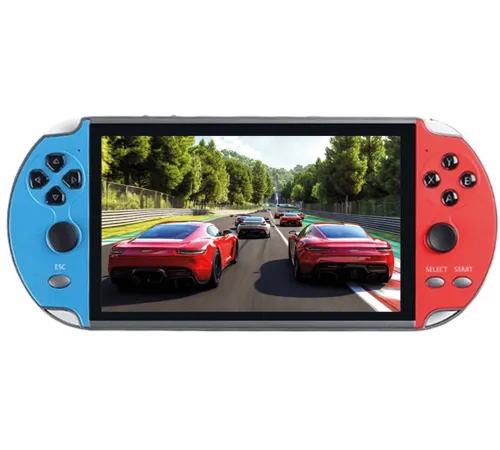 Игровая консоль KingPrice Portable X1 красный/синий