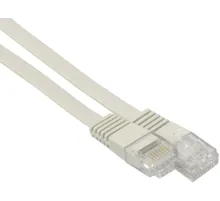 Патч-корд Buro BU-5E-FLAT-3M-G cat.5E molded 3м серый RJ-45 (m)-RJ-45 (m)