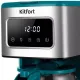 Кофеварка капельная Kitfort КТ-7251 1000Вт бирюзовый/нержавеющая сталь