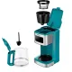 Кофеварка капельная Kitfort КТ-7251 1000Вт бирюзовый/нержавеющая сталь