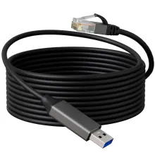 Кабель Buro BU-USB-A-LAN100-2m USB 2.0 A(m) RJ-45 (m) 2м (пакет)