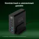 Настольное зар./устр. Digma Pro DPW10A 140W 5A (PD+QC) 3хUSB-C/2xUSB-A универсальное черный (DPW1A4G024BK)