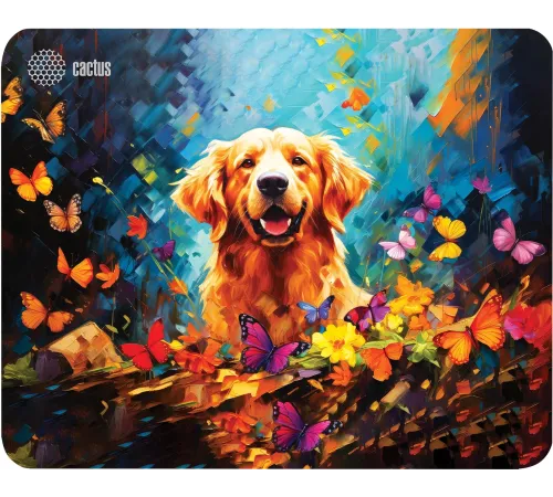 Коврик для мыши Cactus Dog 300x250x3мм (CS-MP-D16M) Коврик для мыши Cactus Dog 300x250x3мм (CS-MP-D16M)
