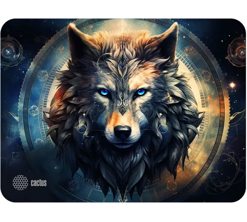 Коврик для мыши Cactus Wolf 400x300x3мм (CS-MP-PRO20XL) Коврик для мыши Cactus Wolf 400x300x3мм (CS-MP-PRO20XL)