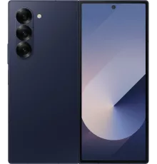 Смартфон Samsung SM-F956B Galaxy Z Fold 6 5G 256Gb 12Gb синий раскладной 3G 4G 2Sim 7.6" 1856x2160 Android 14 50Mpix 802.11 a/b/g/n/ac/ax NFC GPS GSM900/1800 GSM1900 TouchSc Protect
