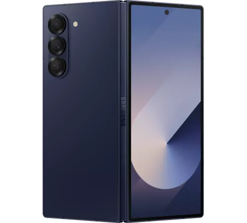 Смартфон Samsung SM-F956B Galaxy Z Fold 6 5G 256Gb 12Gb синий раскладной 3G 4G 2Sim 7.6" 1856x2160 Android 14 50Mpix 802.11 a/b/g/n/ac/ax NFC GPS GSM900/1800 GSM1900 TouchSc Protect