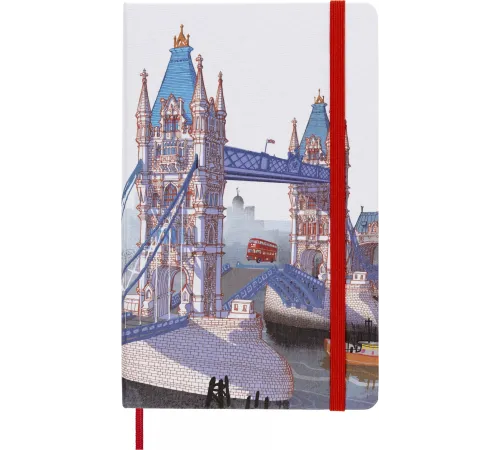 Блокнот Moleskine LIMITED EDITION I AM LONDON LEQP060IAMLO Large 130х210мм 240стр. слоновая кость страницы линейка твердая обложка подар.кор. белый Блокнот Moleskine LIMITED EDITION I AM LONDON LEQP060IAMLO Large 130х210мм 240стр. слоновая кость страницы линейка твердая обложка подар.кор. белый