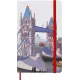 Блокнот Moleskine LIMITED EDITION I AM LONDON LEQP060IAMLO Large 130х210мм 240стр. слоновая кость страницы линейка твердая обложка подар.кор. белый