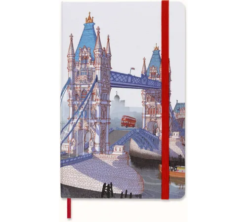 Блокнот Moleskine LIMITED EDITION I AM LONDON LEQP060IAMLO Large 130х210мм 240стр. слоновая кость страницы линейка твердая обложка подар.кор. белый Блокнот Moleskine LIMITED EDITION I AM LONDON LEQP060IAMLO Large 130х210мм 240стр. слоновая кость страницы линейка твердая обложка подар.кор. белый