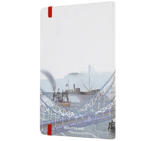 Блокнот Moleskine LIMITED EDITION I AM LONDON LEQP060IAMLO Large 130х210мм 240стр. слоновая кость страницы линейка твердая обложка подар.кор. белый Блокнот Moleskine LIMITED EDITION I AM LONDON LEQP060IAMLO Large 130х210мм 240стр. слоновая кость страницы линейка твердая обложка подар.кор. белый