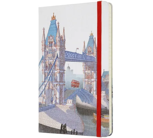 Блокнот Moleskine LIMITED EDITION I AM LONDON LEQP060IAMLO Large 130х210мм 240стр. слоновая кость страницы линейка твердая обложка подар.кор. белый Блокнот Moleskine LIMITED EDITION I AM LONDON LEQP060IAMLO Large 130х210мм 240стр. слоновая кость страницы линейка твердая обложка подар.кор. белый