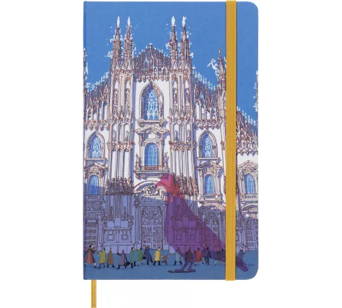 Блокнот Moleskine LIMITED EDITION I AM MILAN LEQP060IAMI Large 130х210мм 240стр. слоновая кость страницы линейка твердая обложка подар.кор. белый Блокнот Moleskine LIMITED EDITION I AM MILAN LEQP060IAMI Large 130х210мм 240стр. слоновая кость страницы линейка твердая обложка подар.кор. белый