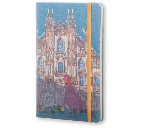 Блокнот Moleskine LIMITED EDITION I AM MILAN LEQP060IAMI Large 130х210мм 240стр. слоновая кость страницы линейка твердая обложка подар.кор. белый Блокнот Moleskine LIMITED EDITION I AM MILAN LEQP060IAMI Large 130х210мм 240стр. слоновая кость страницы линейка твердая обложка подар.кор. белый