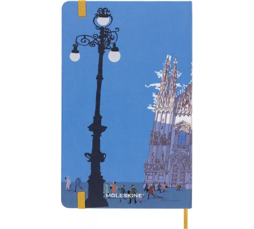 Блокнот Moleskine LIMITED EDITION I AM MILAN LEQP060IAMI Large 130х210мм 240стр. слоновая кость страницы линейка твердая обложка подар.кор. белый Блокнот Moleskine LIMITED EDITION I AM MILAN LEQP060IAMI Large 130х210мм 240стр. слоновая кость страницы линейка твердая обложка подар.кор. белый