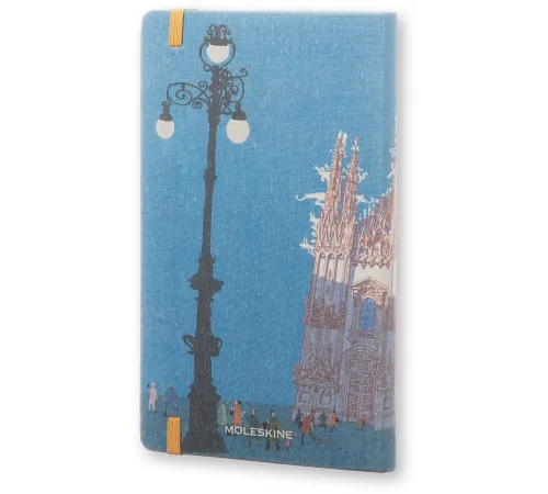 Блокнот Moleskine LIMITED EDITION I AM MILAN LEQP060IAMI Large 130х210мм 240стр. слоновая кость страницы линейка твердая обложка подар.кор. белый Блокнот Moleskine LIMITED EDITION I AM MILAN LEQP060IAMI Large 130х210мм 240стр. слоновая кость страницы линейка твердая обложка подар.кор. белый