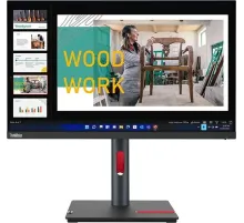Монитор Lenovo 23.8" ThinkVision P24q-30 черный IPS LED 16:9 HDMI матовая HAS Piv 1000:1 300cd 178гр/178гр 2560x1440 60Hz DP Quad 2K (1440p) USB 5.7кг