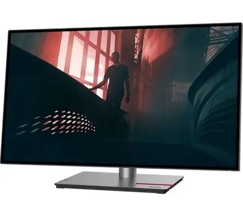 Монитор Lenovo 27" ThinkVision P27q-30 черный IPS LED 4ms 16:9 HDMI матовая HAS Piv 1000:1 350cd 178гр/178гр 2560x1440 60Hz DP Quad 2K (1440p) USB 6.8кг