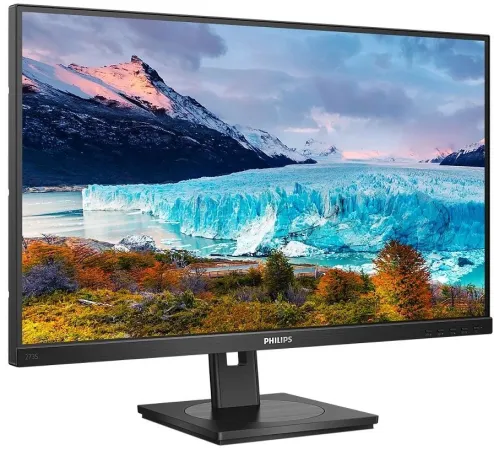 Монитор Philips 27" 273S1 черный IPS LED 16:9 HDMI матовая HAS Piv 300cd 178гр/178гр 1920x1080 75Hz DP FHD USB 6.79кг
