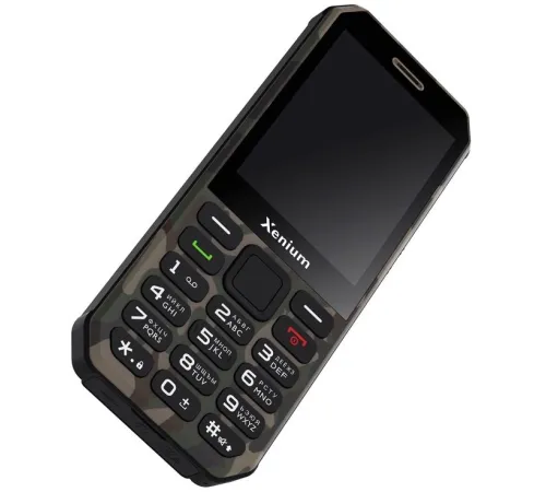 Мобильный телефон XENIUM X300 зеленый моноблок 1.77" 128x160 Nucleus 0.3Mpix GSM900/1800 MP3 Мобильный телефон XENIUM X300 зеленый моноблок 1.77" 128x160 Nucleus 0.3Mpix GSM900/1800 MP3