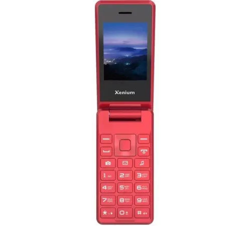 Мобильный телефон XENIUM X600 красный моноблок 1.77" 128x160 Nucleus 0.3Mpix GSM900/1800 MP3 Мобильный телефон XENIUM X600 красный моноблок 1.77" 128x160 Nucleus 0.3Mpix GSM900/1800 MP3