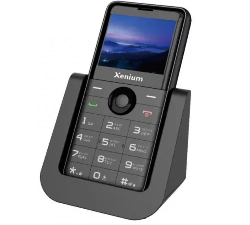 Мобильный телефон XENIUM X700 черный моноблок 1.77" 128x160 Nucleus 0.3Mpix GSM900/1800 MP3 Мобильный телефон XENIUM X700 черный моноблок 1.77" 128x160 Nucleus 0.3Mpix GSM900/1800 MP3