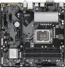 Материнская плата Gigabyte B760M D3HP DDR4 Soc-1700 Intel B760 4xDDR4 mATX AC`97 8ch(7.1) GbLAN RAID+VGA+HDMI+DP