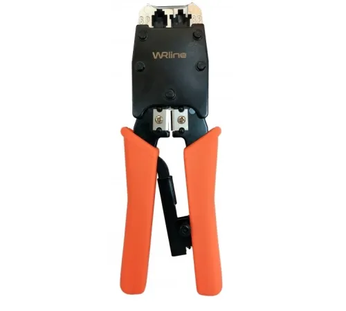 Инструмент обжимной WRline WR-500R для RJ-45/RJ-12/RJ-11/RJ-22 (упак:1шт) Инструмент обжимной WRline WR-500R для RJ-45/RJ-12/RJ-11/RJ-22 (упак:1шт)