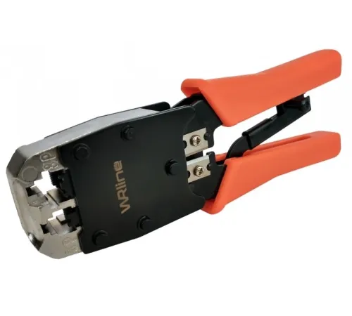 Инструмент обжимной WRline WR-500R для RJ-45/RJ-12/RJ-11/RJ-22 (упак:1шт) Инструмент обжимной WRline WR-500R для RJ-45/RJ-12/RJ-11/RJ-22 (упак:1шт)