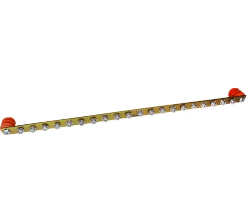 Шина заземления Lanmaster TWT-EBARH-1U-15X3/20 дл.482мм шир.15мм Шина заземления Lanmaster TWT-EBARH-1U-15X3/20 дл.482мм шир.15мм