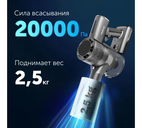Пылесос ручной Red Solution V3060 250Вт черный/серый