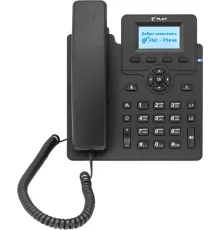 Телефон IP Флат Flat-Phone-C10 черный