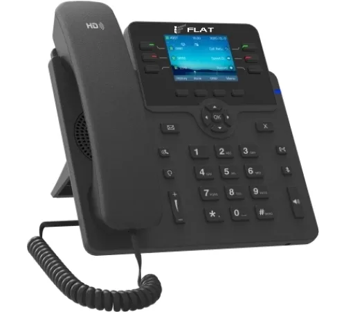 Телефон IP Флат Flat-Phone-B6    черный