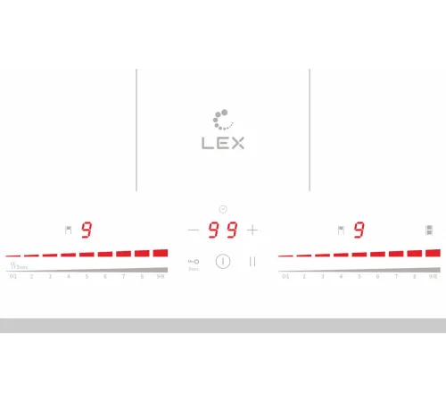 Индукционная варочная поверхность Lex EVI 641C WH белый Индукционная варочная поверхность Lex EVI 641C WH белый